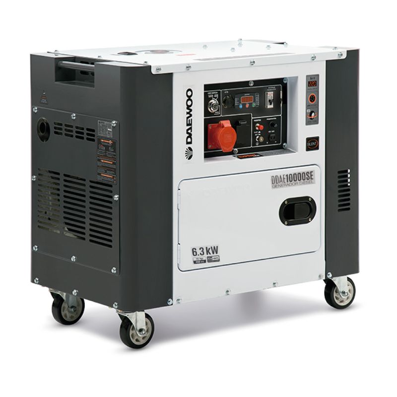 DAEWOO - GENERADOR ELÉCTRICO A DIESEL DAEWOO DDAE10000SE 63KW 15HP
