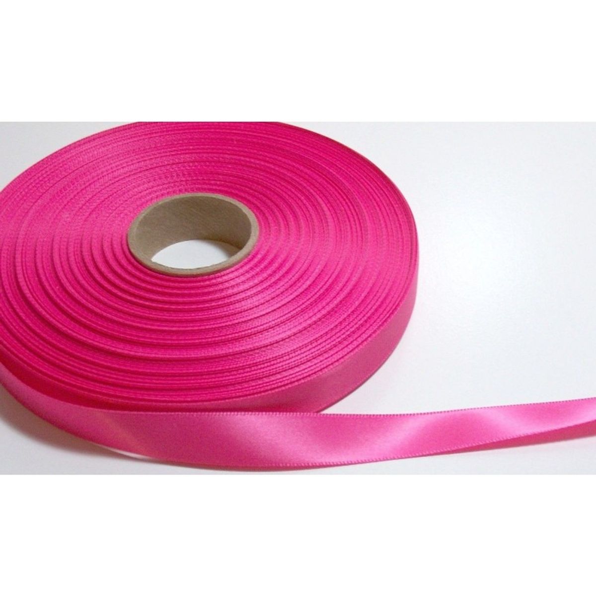 GENERICO - Cinta de satin de 1.0cms de ancho por 10 metros fucsia