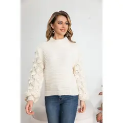 MPROPIA - Sweater Lana Mujer Otoño Invierno Grueso Colores Diseños 016