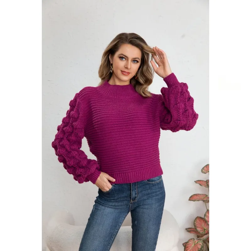 MPROPIA - Sweater Lana Mujer Otoño Invierno Grueso Colores Diseños 016.