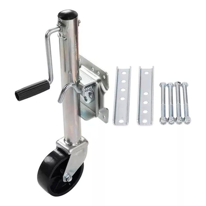 ESHOPANGIE - Pata Carro Arrastre Rueda Maniobrable Enganche