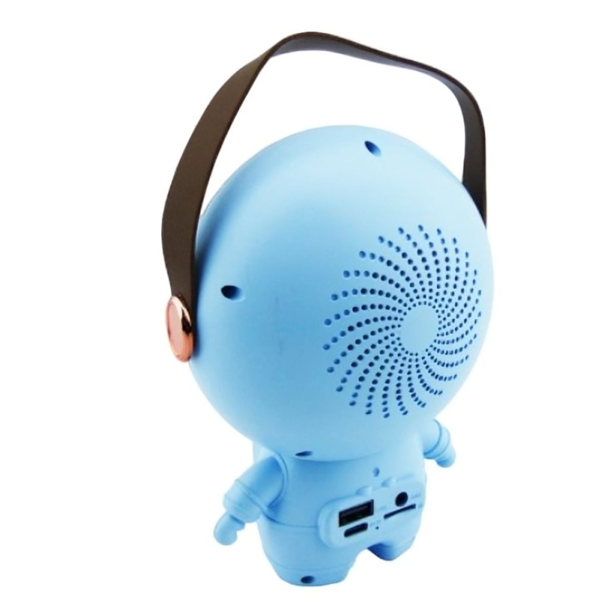 OEM - PARLANTE KARAOKE PORTABLE ASTRONAUTA + MICROFONO + RELOJ