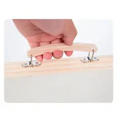 GENERICO - Maleta De Madera 180 Lápices Crayones Acuarela