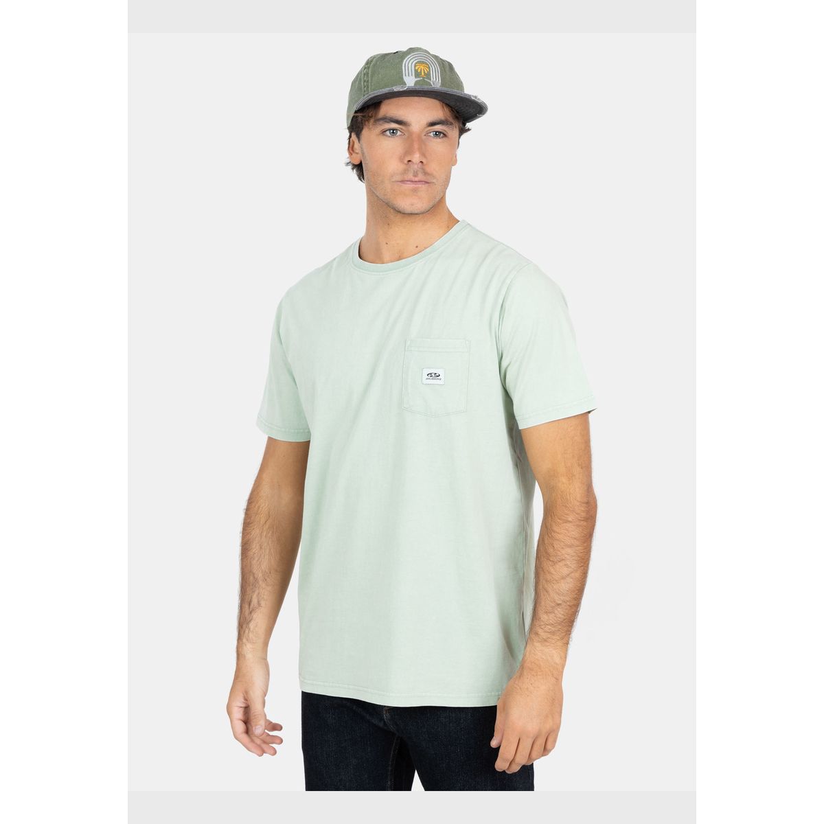 MAUI AND SONS - Polera MC Kyla  Verde Hombre Maui And Sons