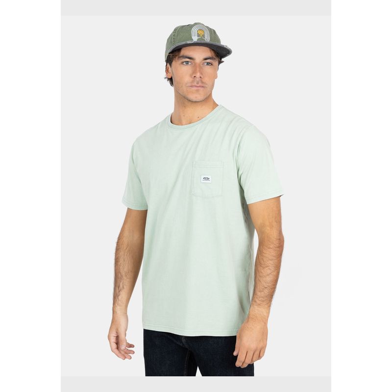 MAUI AND SONS - Polera MC Kyla  Verde Hombre Maui And Sons