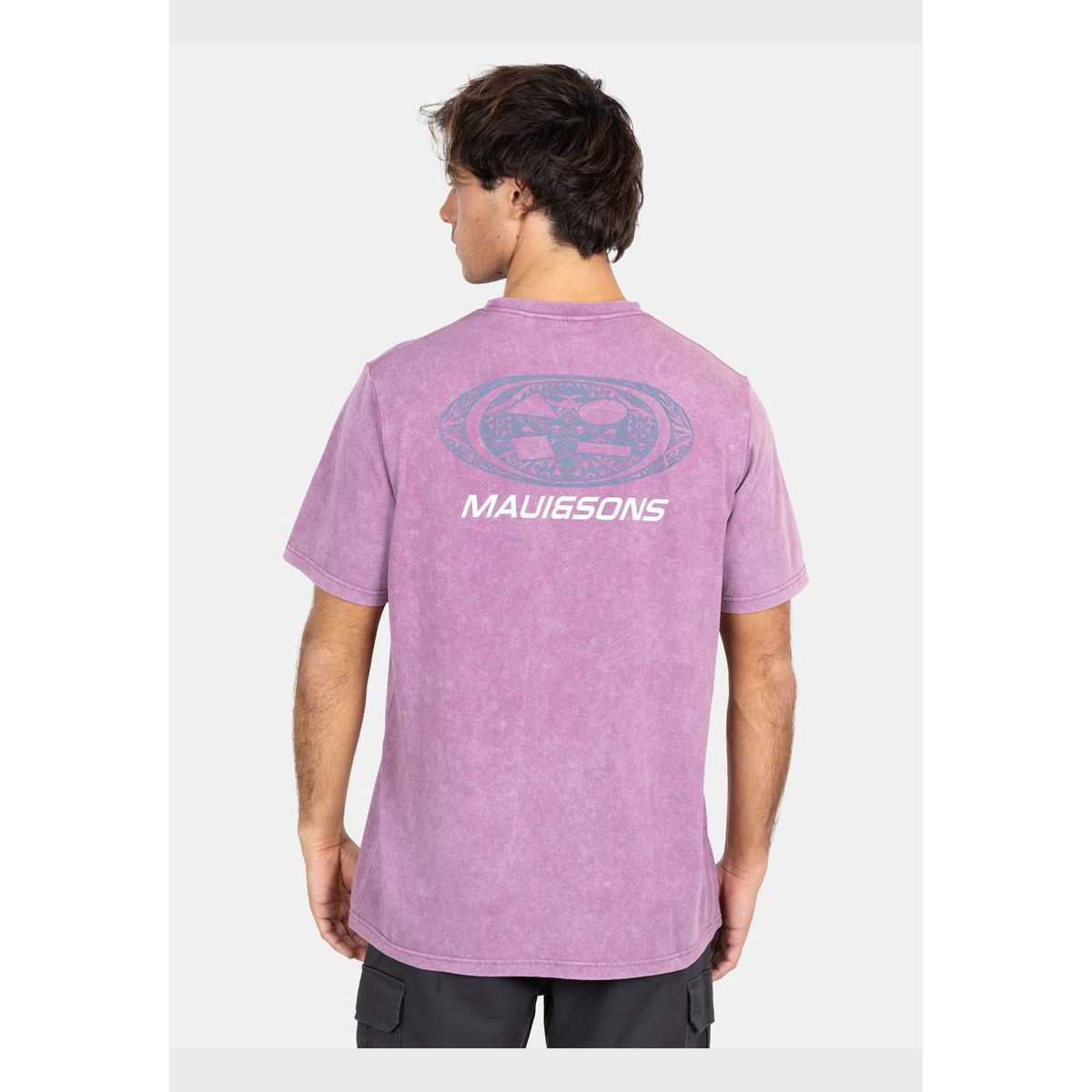 MAUI AND SONS - Polera MC Classic Logo Tees  Burdeo Hombre Maui And Sons