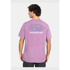 MAUI AND SONS - Polera MC Classic Logo Tees Burdeo Hombre