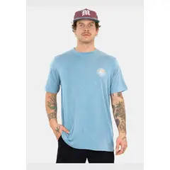 MAUI AND SONS - Polera MC Huntington Beach Tees Celeste Hombre