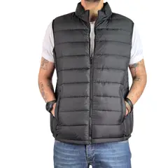 LIKE SHOP - Parka Sin Mangas Hombre Chaqueta Calidad Premium Resistente Agua 902