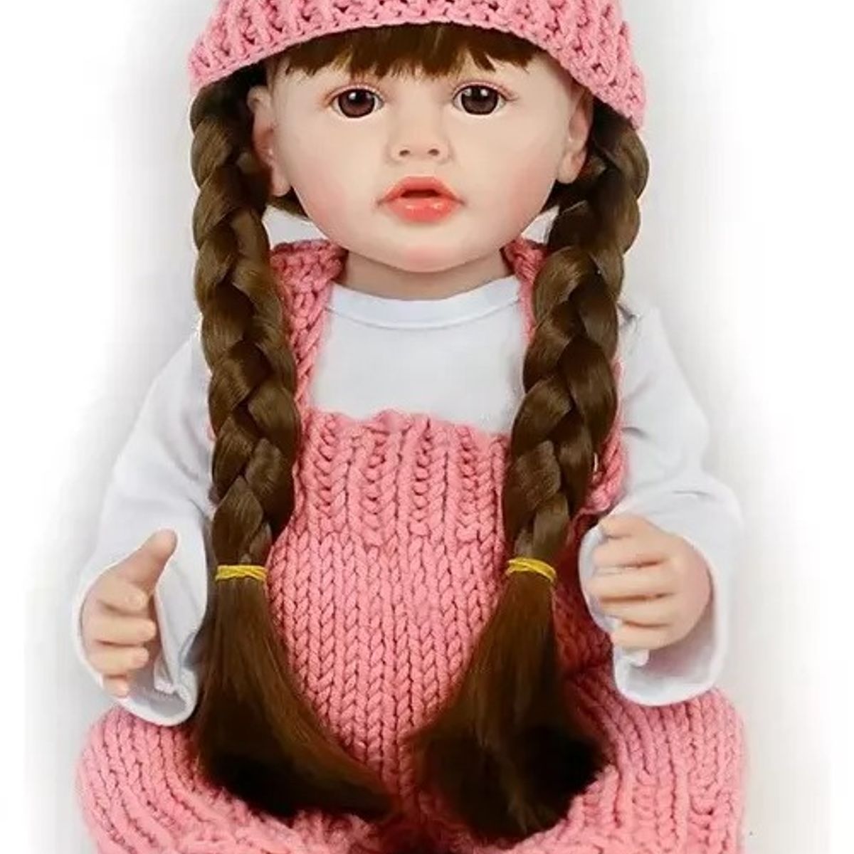 GENERICO - Muñeca Bebé Reborn Realista De Silicona Completa