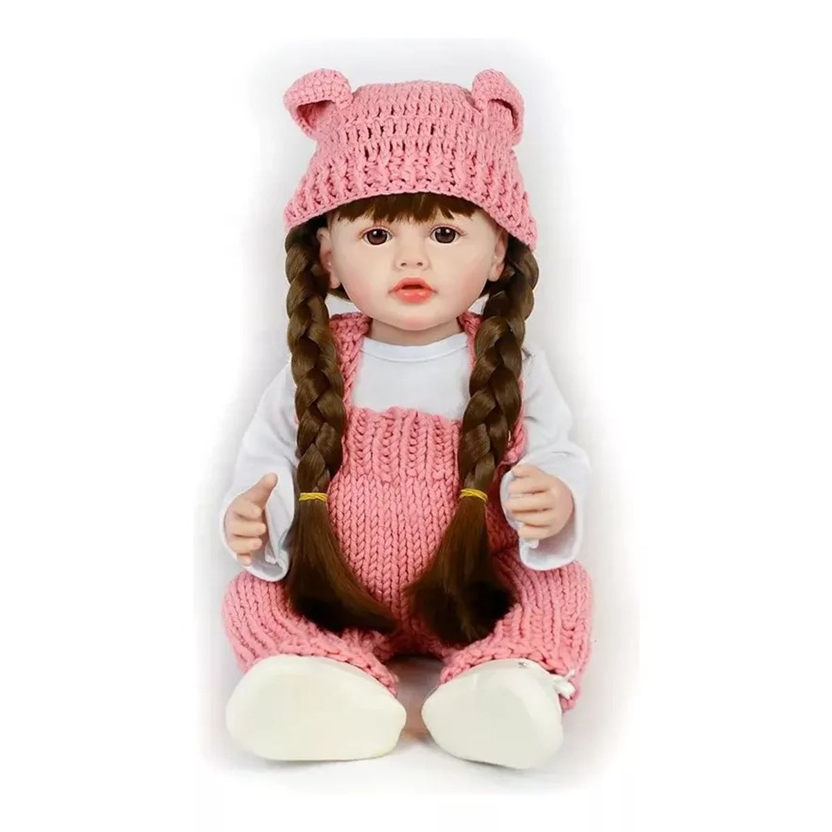 GENERICO - Muñeca Bebé Reborn Realista De Silicona Completa