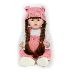 GENERICO - Muñeca Bebé Reborn Realista De Silicona Completa