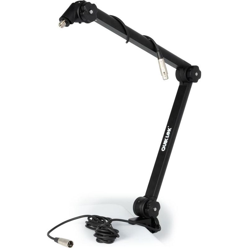 QUIKLOK - Brazo Para Micrófono Sobre Mesa PStreamers A26Bk Quik Lok