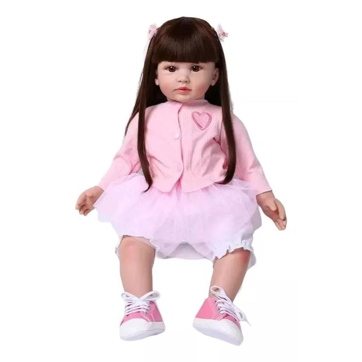 GENERICO - Muñeca Bebé Resborn 60 Cm