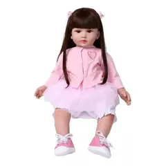 GENERICO - Muñeca Bebé Resborn 60 Cm