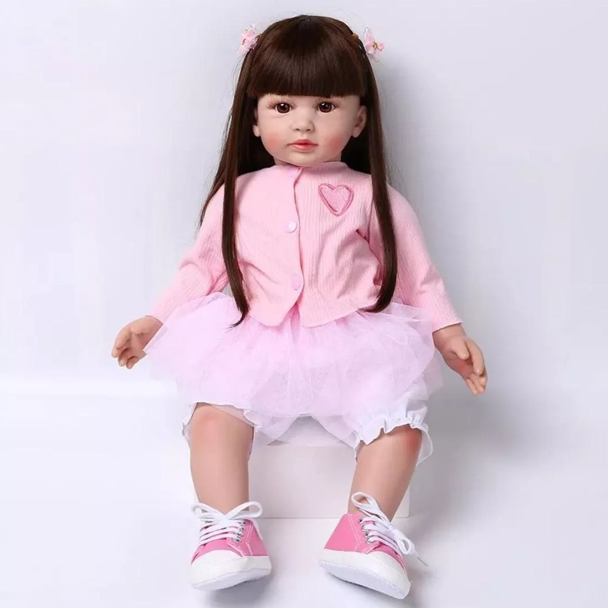 GENERICO - Muñeca Bebé Resborn 60 Cm