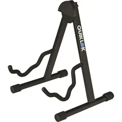 QUIKLOK - Atril Para GuitarraBajo Plegable Marco A ColorNegro Gs438