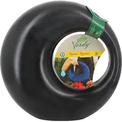 VERDY - Regadera decorativa Circular 2,5 Lts Negro Efecto Marmoleado
