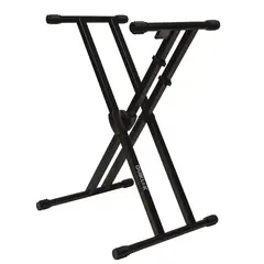 QUIKLOK - Atril Para Teclado Doble X Bloqueo Trigger Lok T550