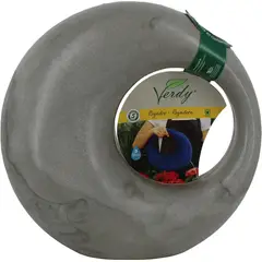 VERDY - Regadera decorativa Circular 2,5 Lts Blanco Efecto Marmoleado