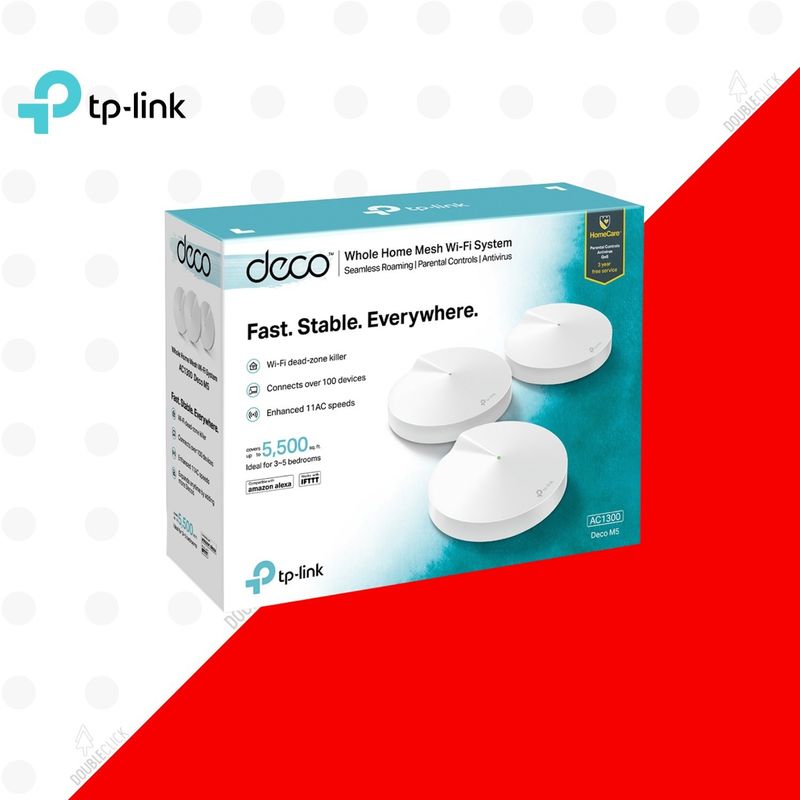 TP LINK - Router Wifi Tp-link Deco Deco M5 V3 Blanco 100v240v x3