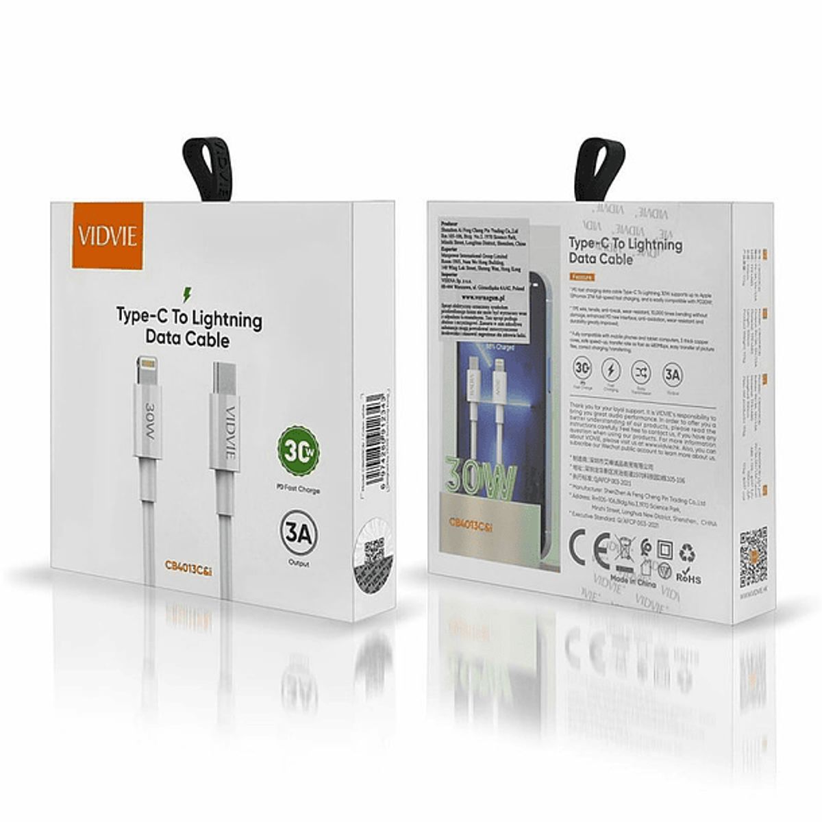 GENERICO - Cable Usb C Para iPhone Carga Rapida De 30w 30A