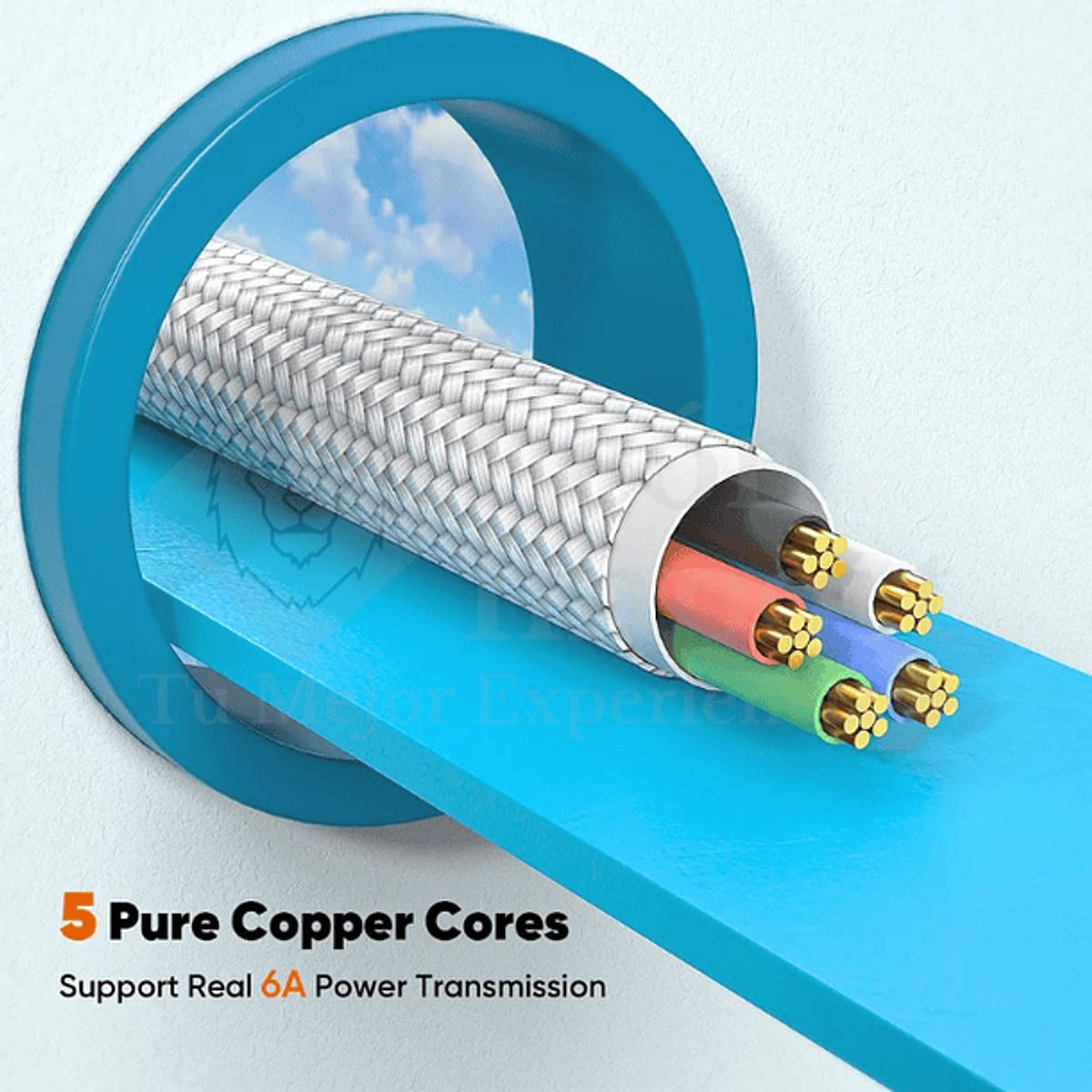 GENERICO - Cable Vidvie Usb C 66w Carga Rápida 120cm Carga Super Rapida