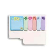 ARTEL - Set mini notas adhesivas y banderitas Intensamente 2