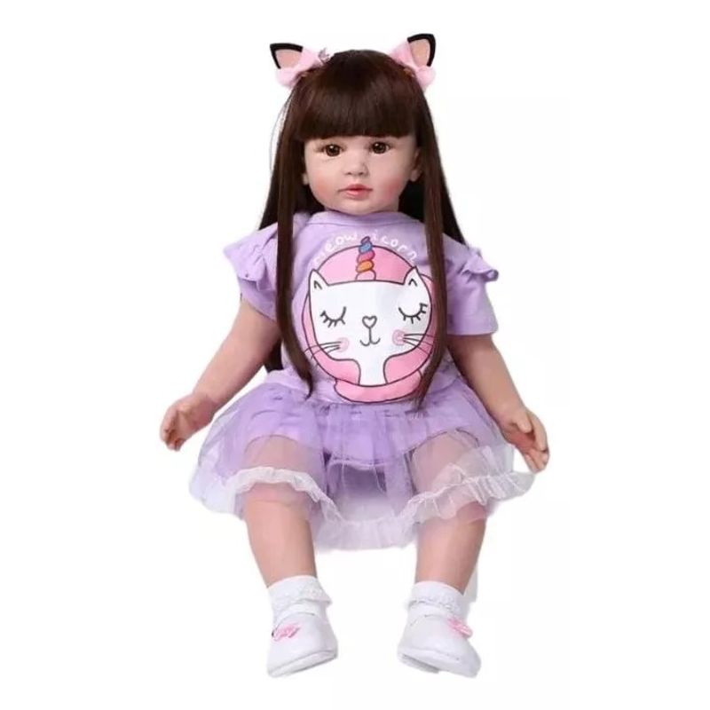 GENERICO - Muñeca Bebé Reborn Realista De Silicona