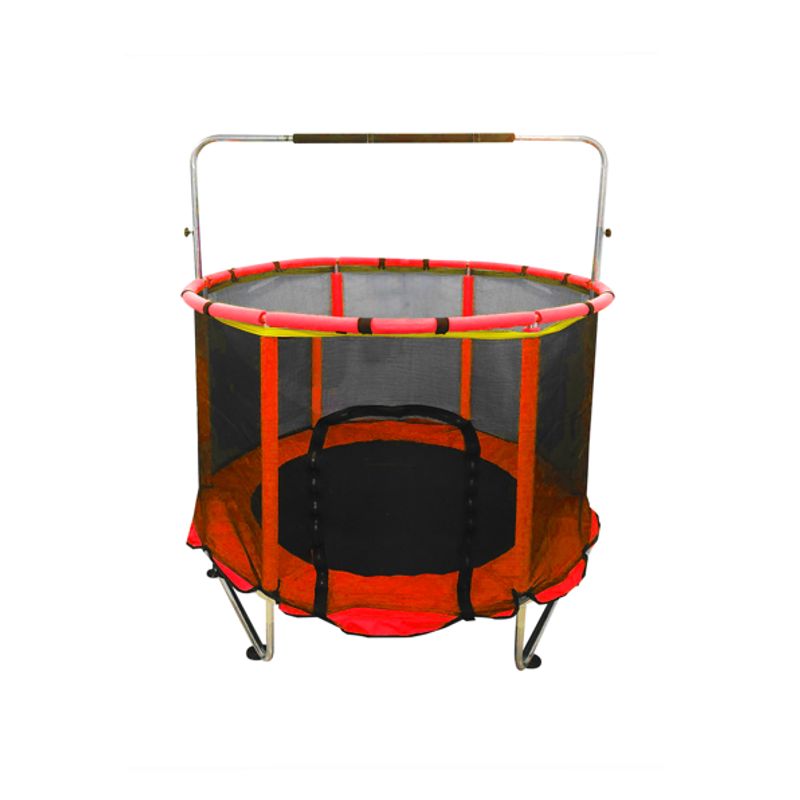 KIDSCOOL - CAMA ELASTICA ENTRETENIDA ROJA