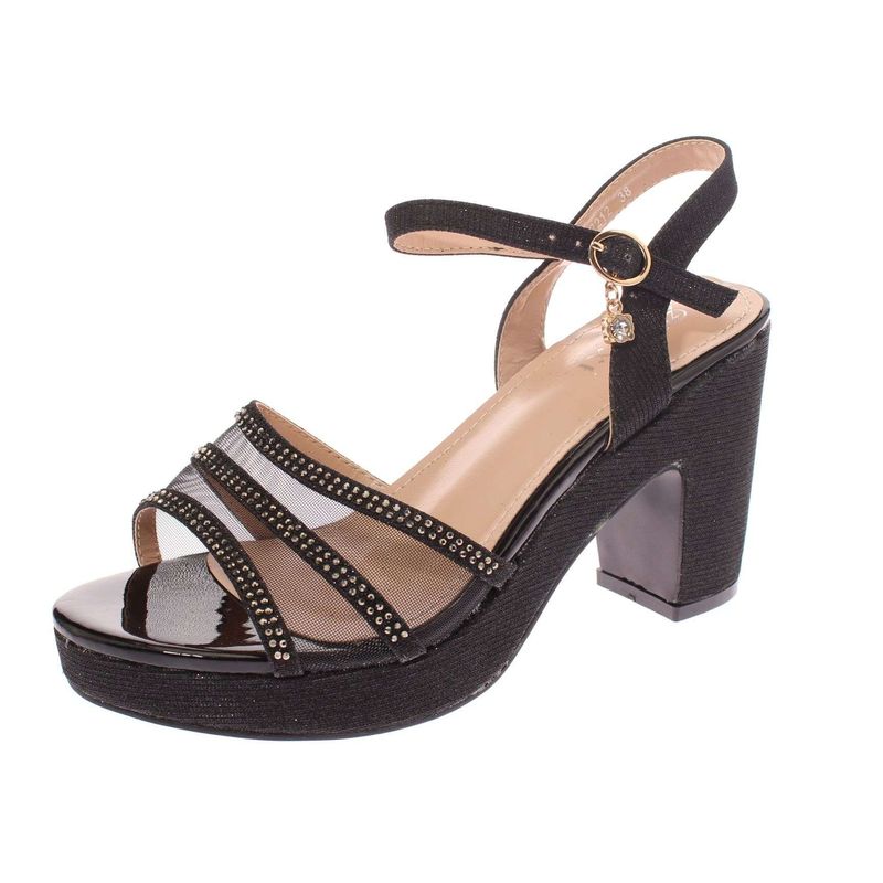 VIA FRANCA - Zapato Tacón Mujer Vía Franca Color Negro