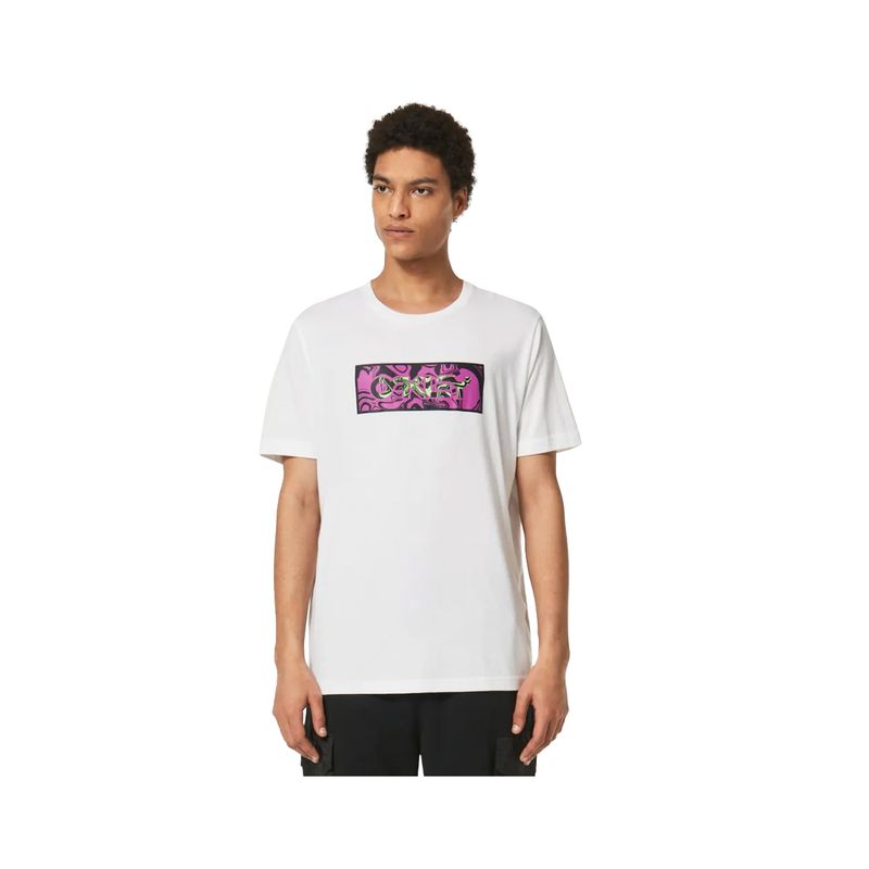 OAKLEY - Polera Oakley The Walls B1B Hombre White