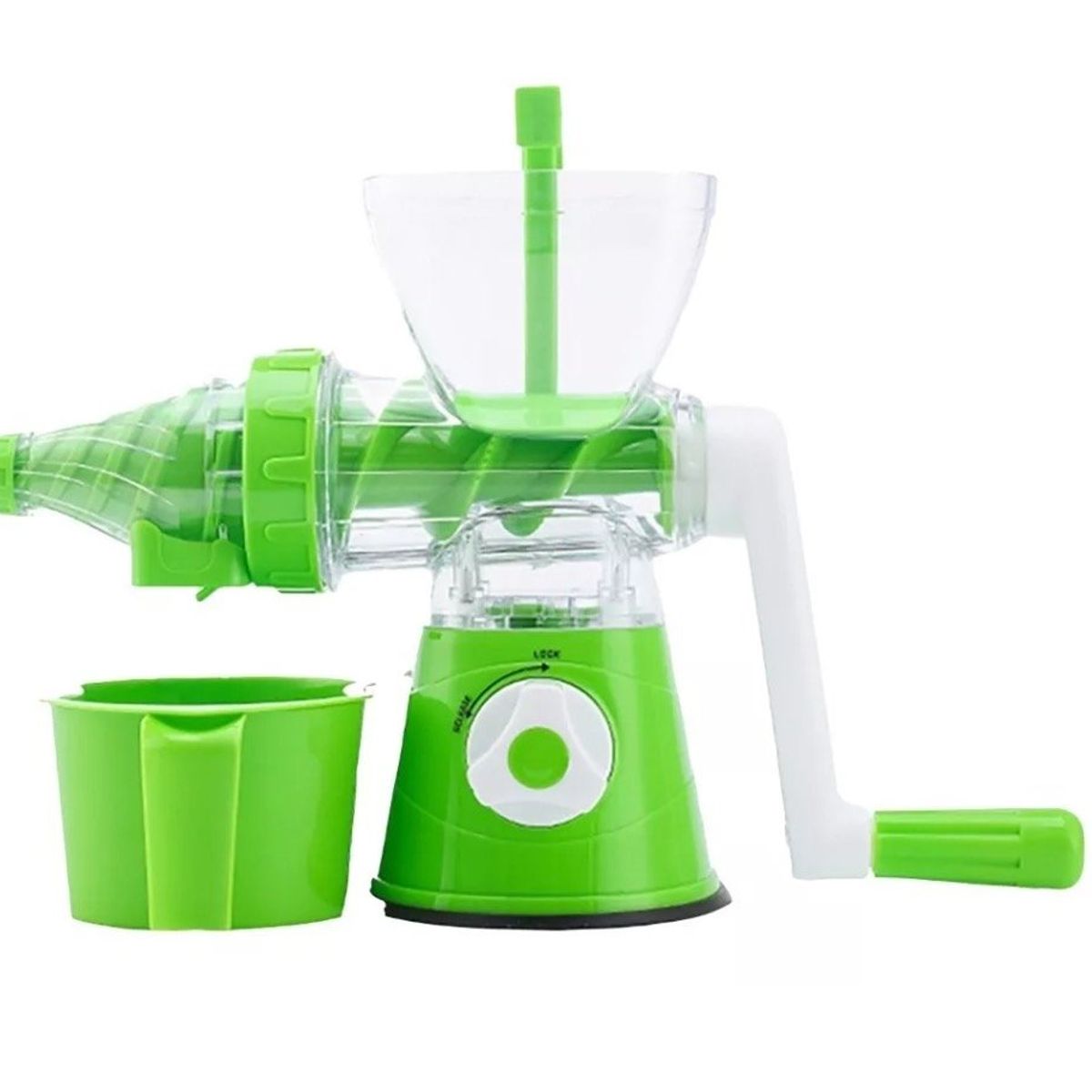 GENERICO - Exprimidor Extractor De Jugo Manual De Frutas Verduras