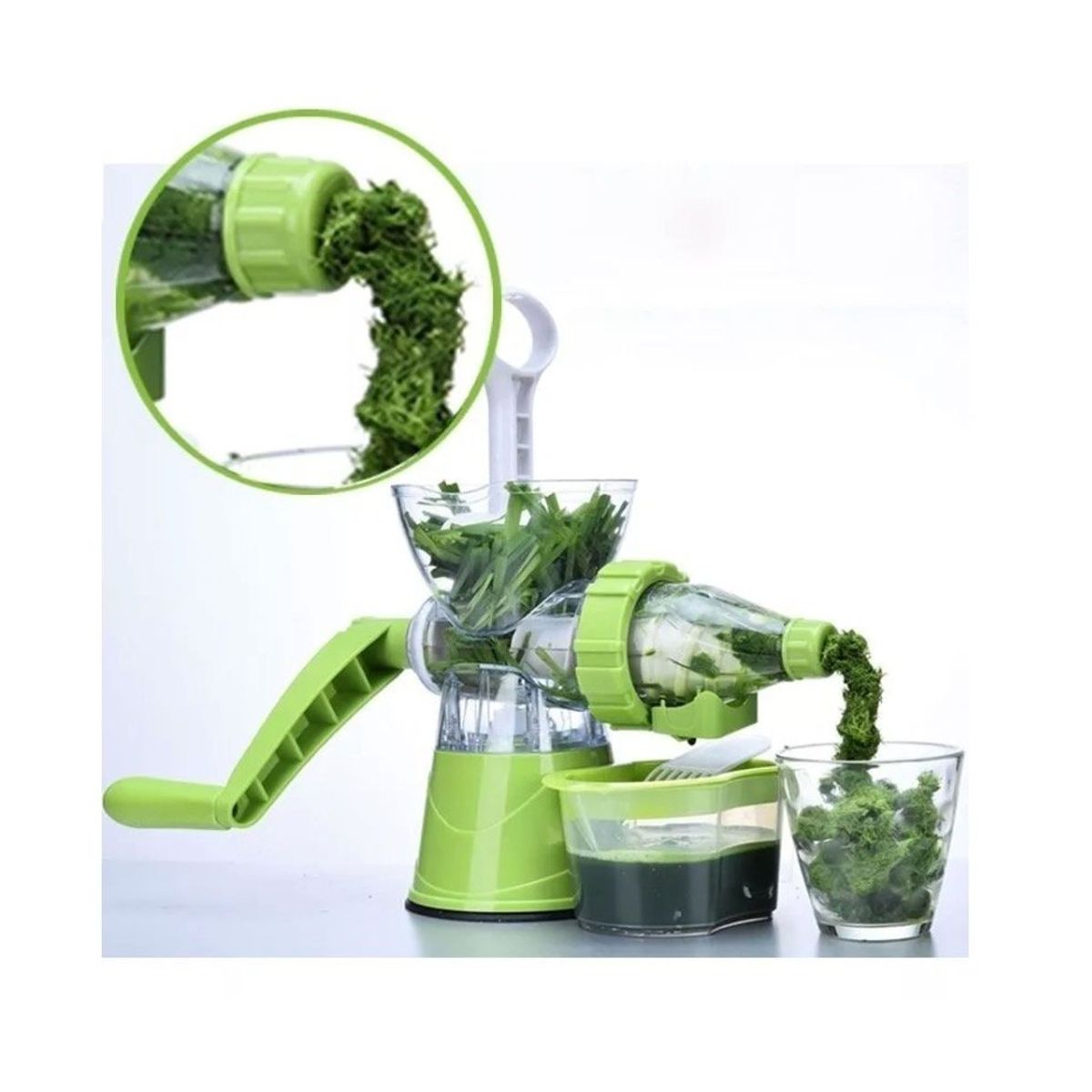 GENERICO - Exprimidor Extractor De Jugo Manual De Frutas Verduras