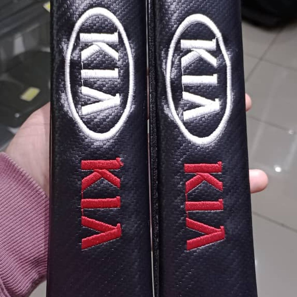 GENERICO - Cubre cinturón seguridad autos almohadillas kia