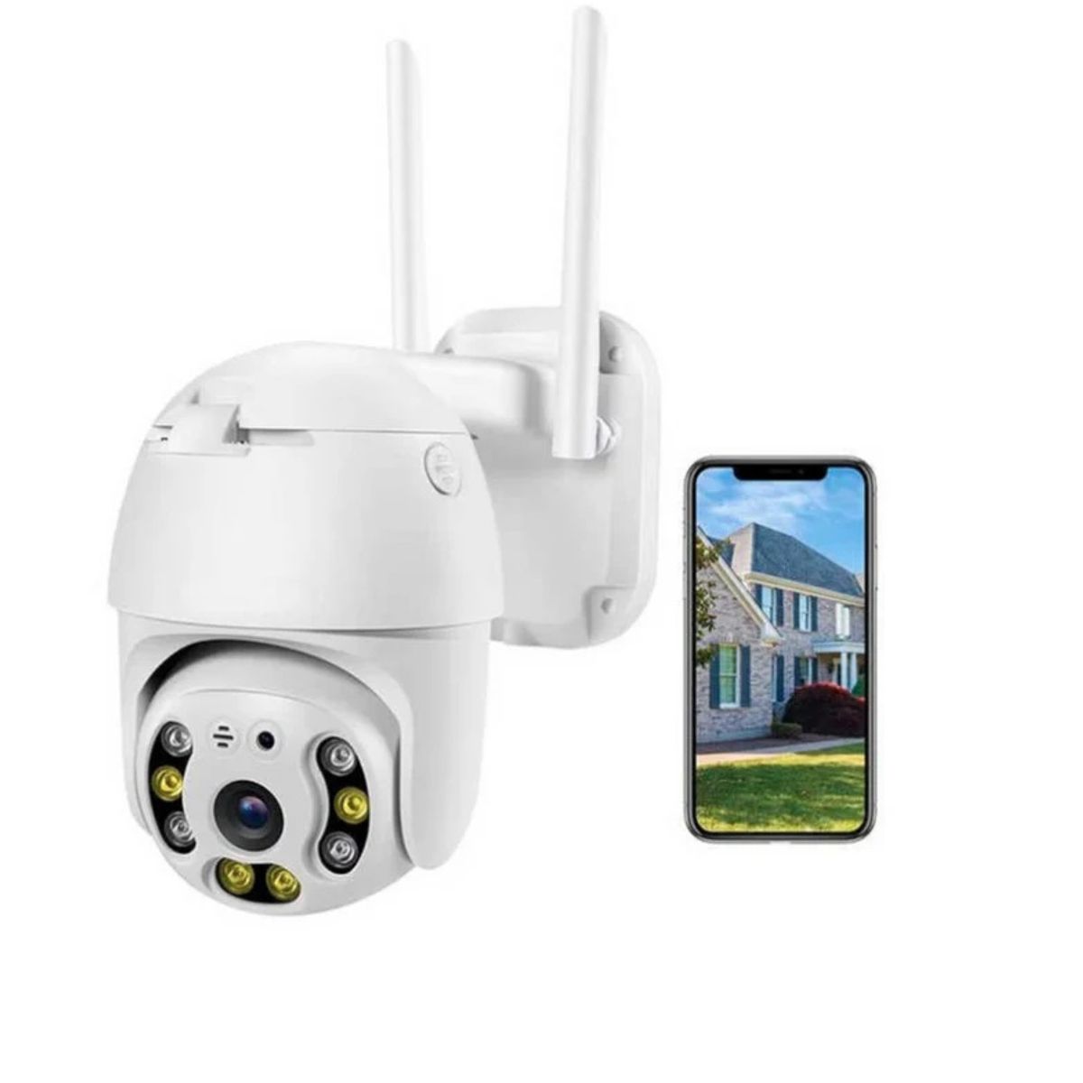 GENERICO - Cámara Seguridad Vision NocturnaIP66 Jortan