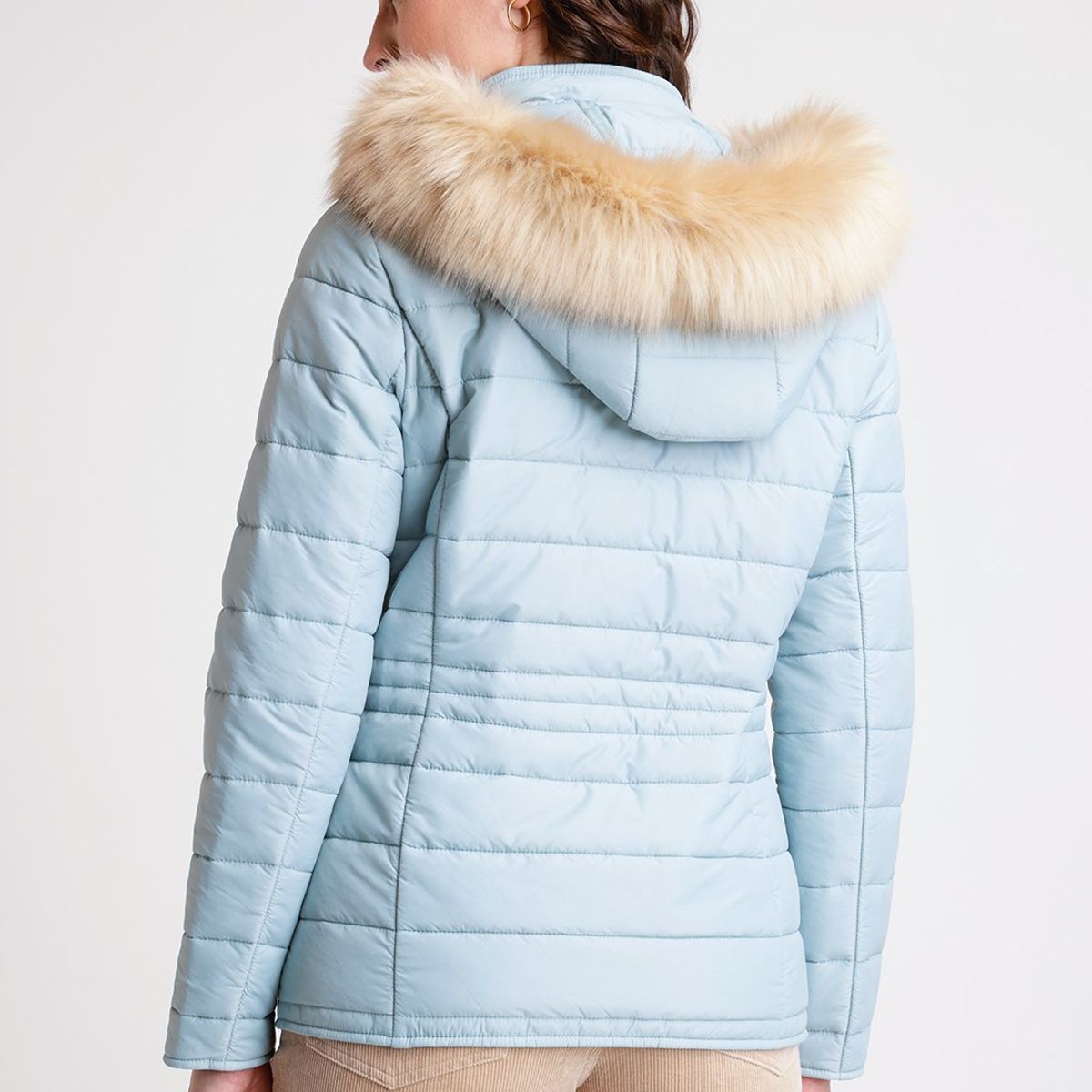 CANADIENNE - Parka de Mujer Modelo Lorenza Color Menta