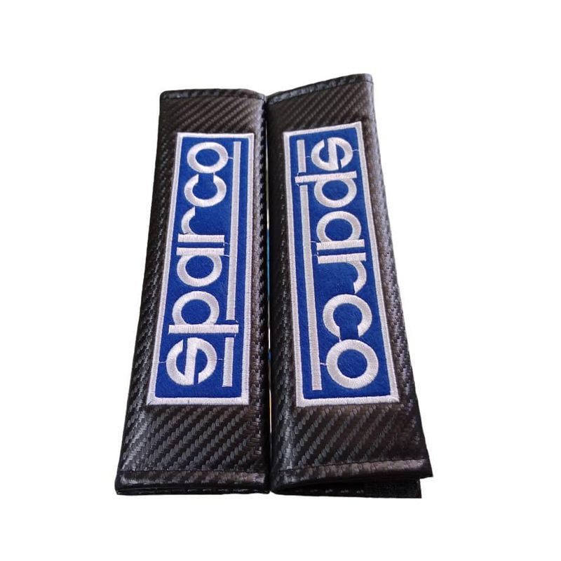 GENERICO - Cubre cinturón seguridad autos almohadillas sparco