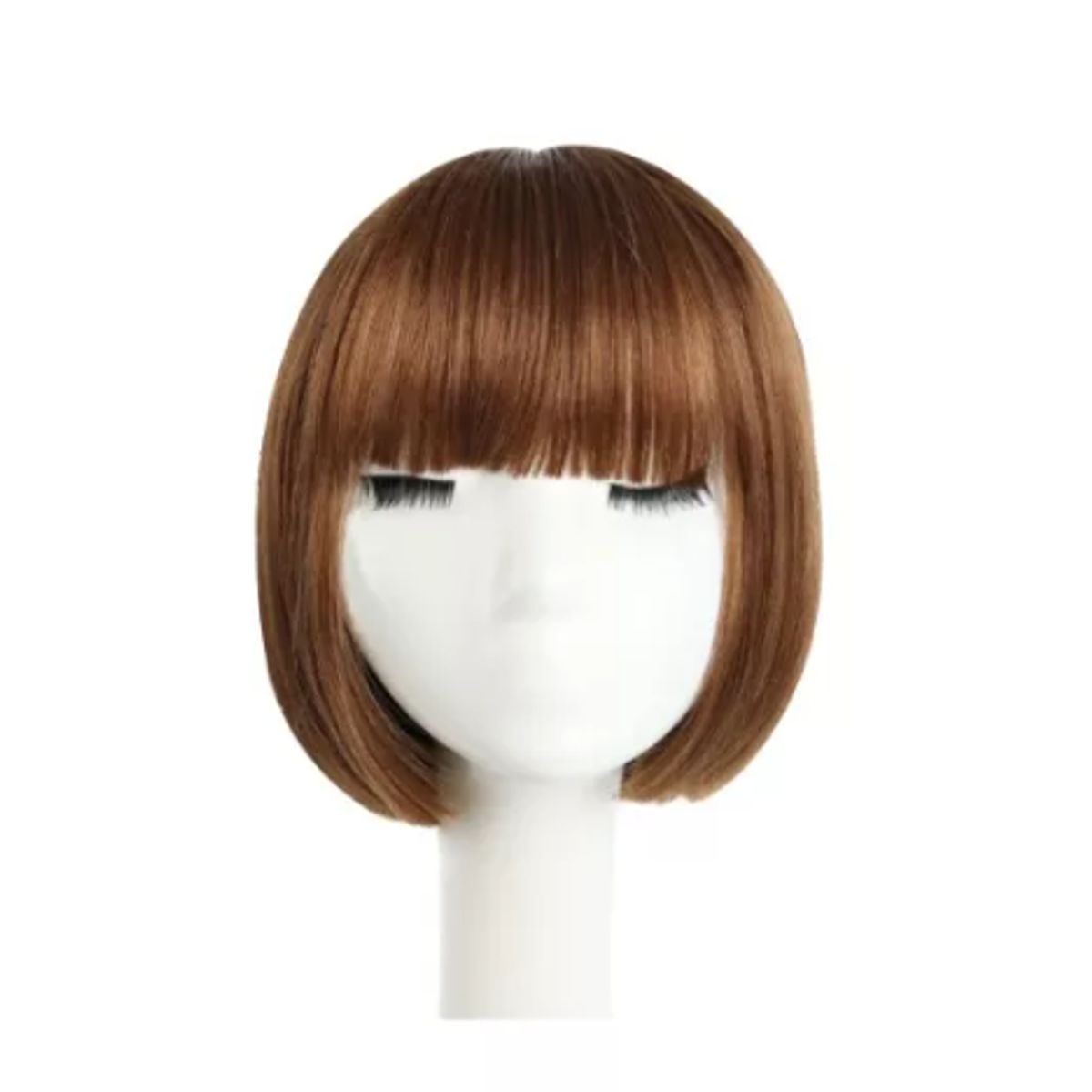 GENERICO - Peluca Corta Kanekalon Colores Tonos Muy Naturales 230