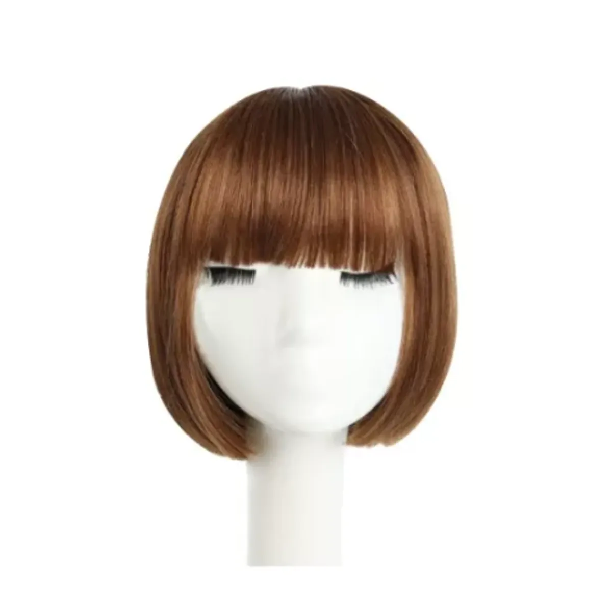 GENERICO - Peluca Corta Kanekalon Colores Tonos Muy Naturales 230