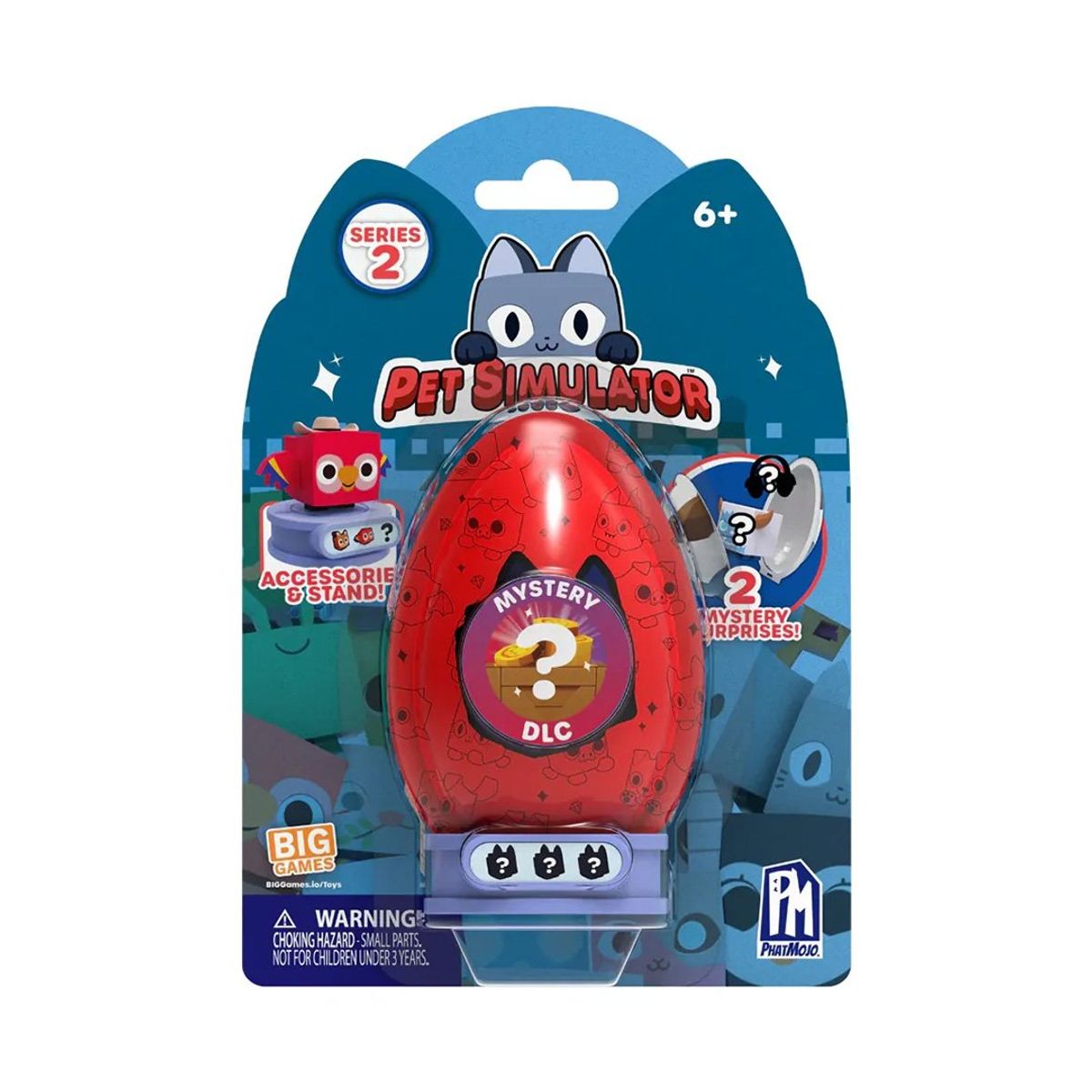 GENERICO - Pet Simulator 1 figura Sorpresa Serie 2 - Rojo