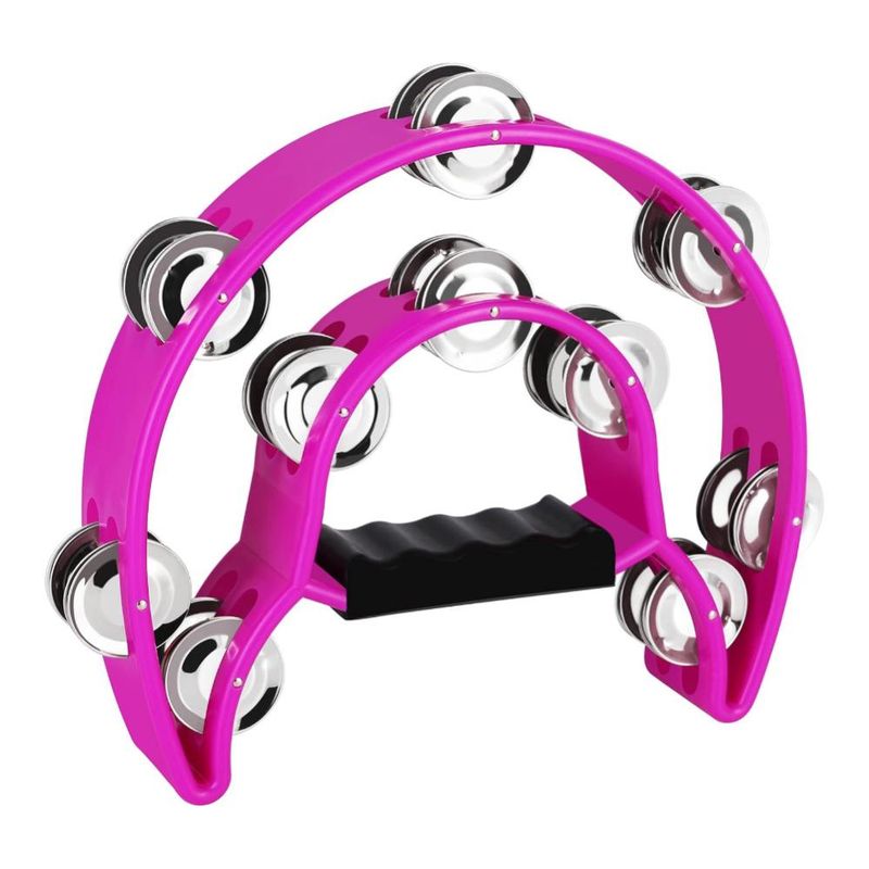 SCORPION - Pandero 1/2 Luna Fucsia Rosa  Rmx 8,5'' TR-4  PA-G3E4