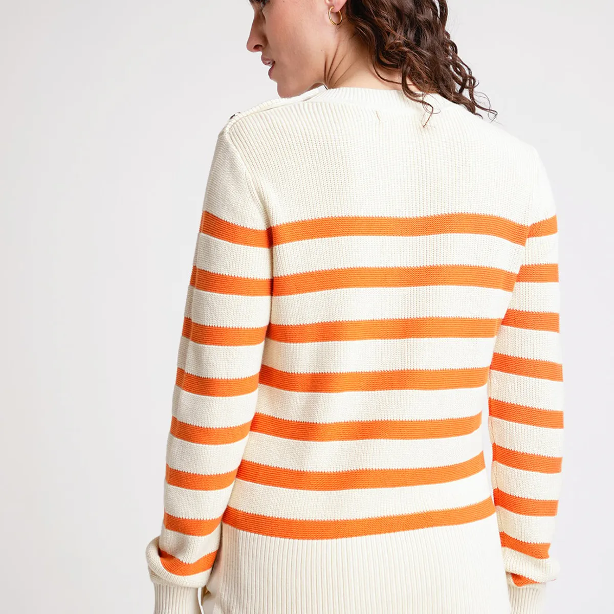 CANADIENNE - Tejido de Mujer Modelo Dora Color Crudo