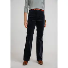 CANADIENNE - Pantalón Mujer Ishang Cotelé Marino