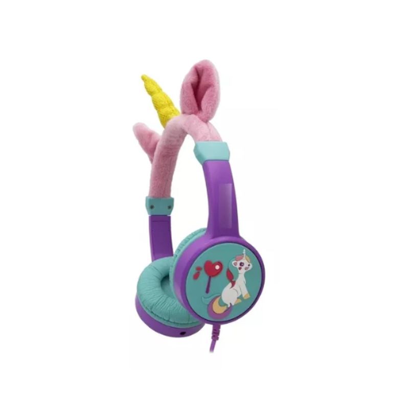 GENERICO - Audifono De Niña Monster Coolkid Unicornio Lila