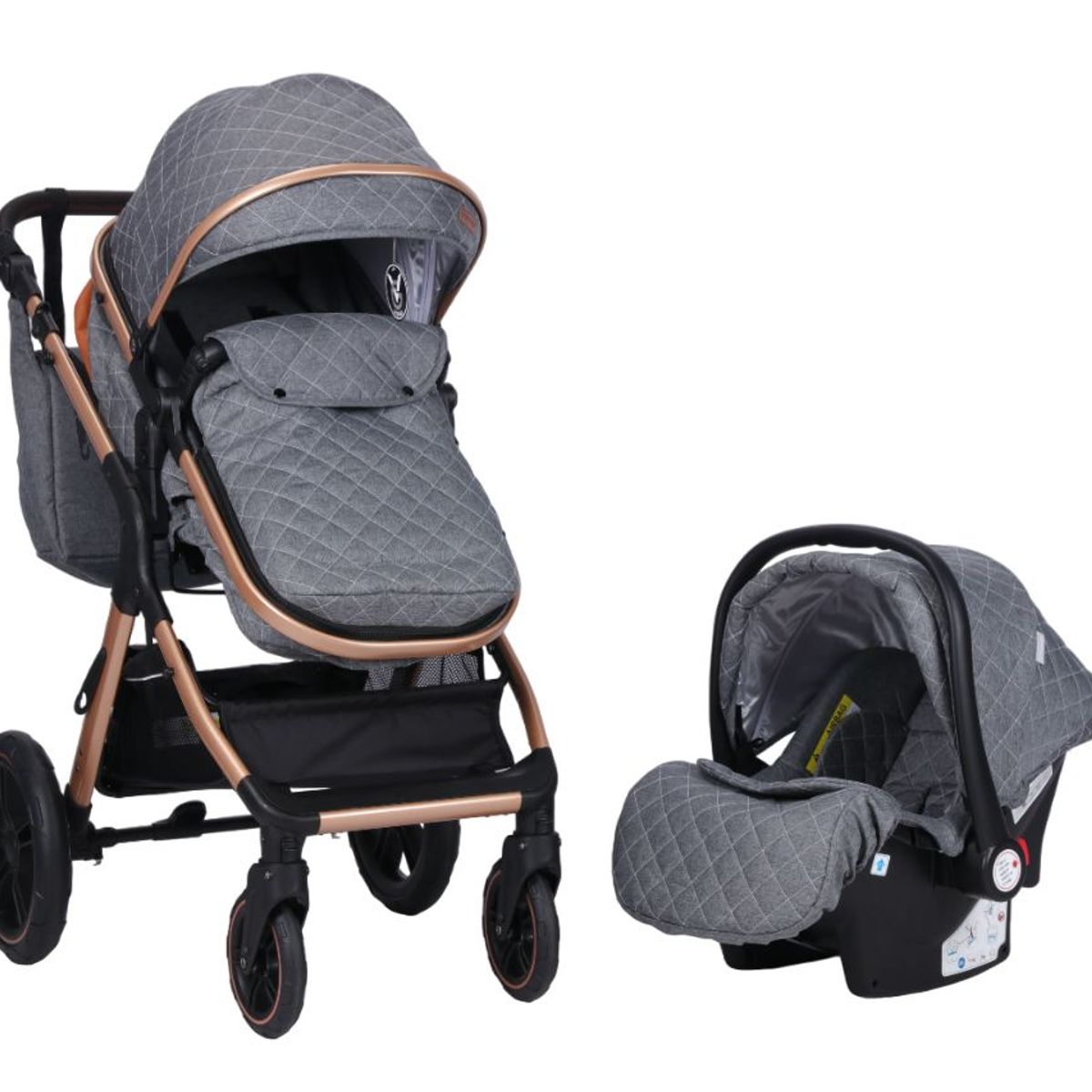 VOYAGE - Coche Travel Sytem X1 Grey con Silla Certificada