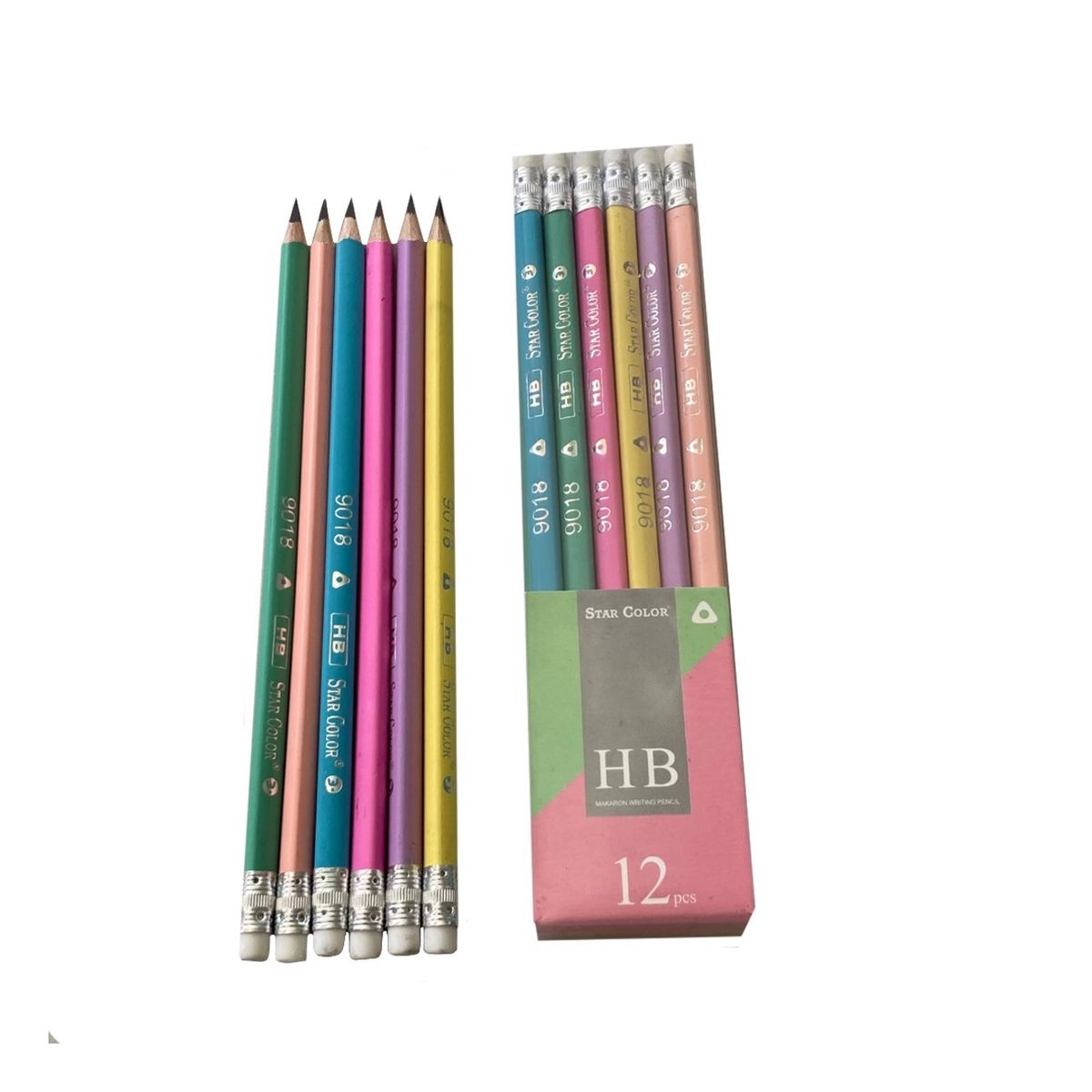 MOTARRO - Lápices graftito HB - 12 unidades