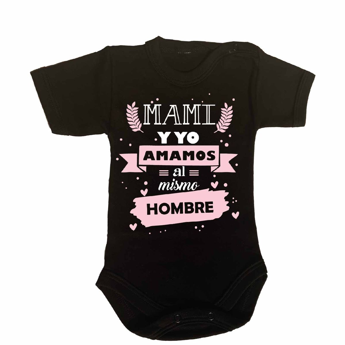 GENERICO - PILUCHOS BODY DE BEBE AMAMOS AL MISMO HOMBRE