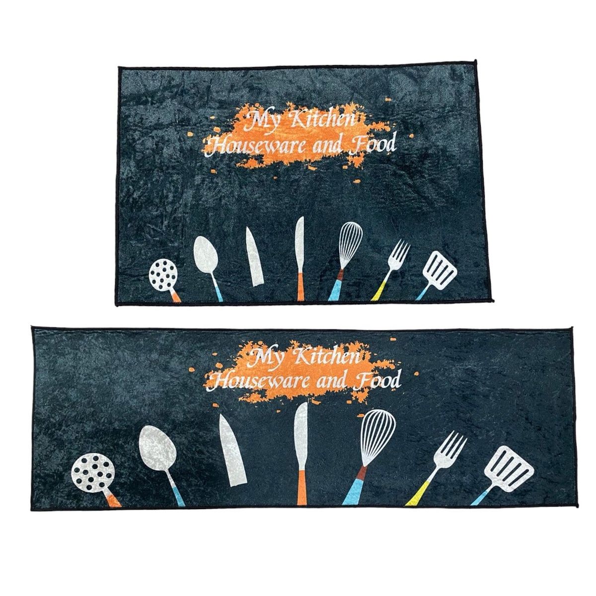 GENERICO - Set 2 alfombra antideslizante  alfombras para cocina