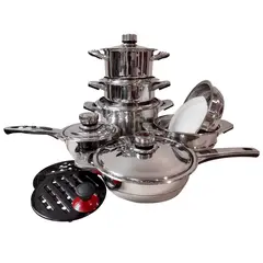 BERLINGER HAUS - Batería de cocina 17 pzs